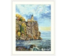 Merejka Split Rock Lighthouse 39x30 SK231