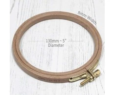Nurge Pazarlama Nurge buko medienos siuvinėjimo lankelis 13 cm 100-2