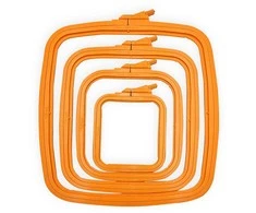 Nurge Pazarlama Nurge Kvadratiniai (Stačiakampiai) Plastikiniai Lankeliai 14.5*16.5 cm (oranžiniai) 170-12OR