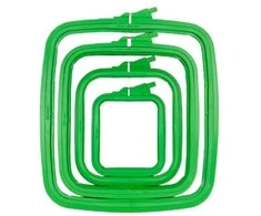 Nurge Pazarlama Nurge Kvadratinis (stačiakampis) plastikinis lankelis 25x28 cm (žalias) 170-14GREEN