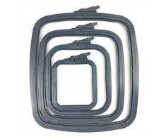 Nurge Pazarlama Nurge Kvadratiniai (Stačiakampiai) Plastikiniai Lankeliai 9.5*11 cm (pilki) 170-11GREY