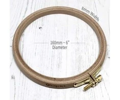 Nurge Pazarlama Nurge buko medienos siuvinėjimo lankeliai 16 cm 100-3