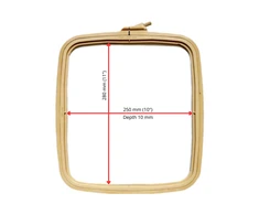 Nurge Pazarlama Nurge Kvadrātveida (Taisnstūra) Plastmasas Stīpas 25*28 cm (brūna) 170-14BR