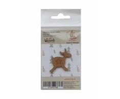 Kind Fox by Wizardi Siarhei Ausianikau ind. veikla pgl. pazyma Nr. 1130904 Magnetinė adatų laikiklis "Žvaigždės elnias" KF059/51