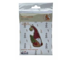 Kind Fox by Wizardi Siarhei Ausianikau ind. veikla pgl. pazyma Nr. 1130904 Nykiukas su Kalėdų eglute KF022/80