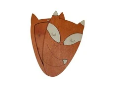 Kind Fox by Wizardi Siarhei Ausianikau ind. veikla pgl. pazyma Nr. 1130904 Žirklių dėklas "Fox" KF058/9