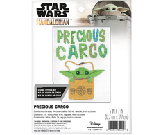 Dimensions Simplicity Creative Corp Kryželių siuvinėjimo rinkinys „Precious Cargo“ Star Wars The Mandalorian D70-65225