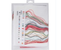 Dimensions Simplicity Creative Corp Siuvinėjimo kryželiu rinkinys "Holiday Farm Stocking" D70-09619