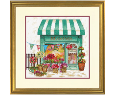 Simplicity Creative Corp Kryželiu siuvinėjimo rinkinys Blooms Flower Shop 30.4x30.4 cm D70-35401