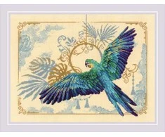 Riolis Kryželiu siuvinėjimo rinkinys "Tropical Beauty" 40x30 SR2182