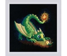 Riolis Kryželių siuvinėjimo rinkinys "Naughty Sparkles" 20x20 SR2160