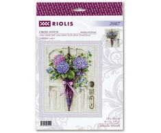 Riolis Kryželiu siuvinėjimo rinkinys Umbrella Wreath 24x30 SR2087
