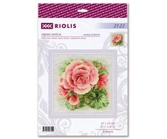Riolis Kryželiu siuvinėjimo rinkinys Begonia SR2122