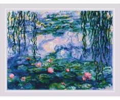 Riolis Vandenlilijos - pagal C. Monet paveikslą SR2034
