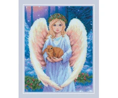 Riolis Kryželio siuvinėjimo rinkinys Mano mielas angeliukas 24x30 SR2149