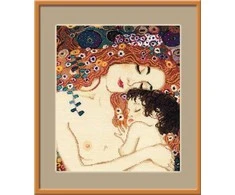 Riolis Motiniška meilė po G. Klimto paveikslu 916