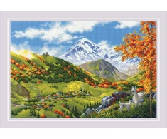 Riolis Kalnų kaimas 60x40 SR2072