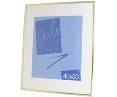 Nuotraukų rėmelis Uab Artibalta Aliuminio rėmas auksinis 40*50 901400500