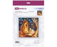 Riolis Kryželio dygsnio rinkinys "Magic Book" 25x25 cm SR2262