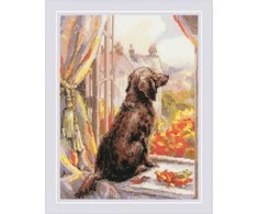 Riolis Kryželiu siuvinėjimo rinkinys "Eime pasivaikščioti!" 18x24 SR2256