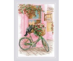 Riolis Kryželiu siuvinėjimo rinkinys Blooming Trip 21x30 SR2246