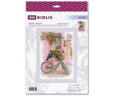Riolis Kryželiu siuvinėjimo rinkinys Blooming Trip 21x30 SR2246