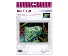 Riolis Siuvinėjimo kryželiu rinkinys "Iguana" 30x21 SR2192