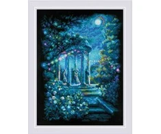 Riolis Kryželio siūlų rinkinys "Moonlight Magic" 30x40 SR2216