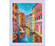 Riolis Ristin dalelių rinkinys "Kur prasideda jūra" 30x40 cm SR2327