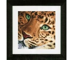 Lanarte Verachtert Nv Siuvinėjimo kryželiu rinkinys Leopard Aida PN/0155213
