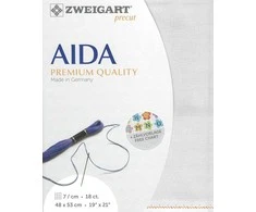 Zweigart Drobe Zweigart Sawitzki Iš anksto apipjaustyta Fein-Aida 48x53 cm 379370114853