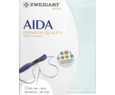 Zweigart Sawitzki Iš anksto supjaustyta Aida 16 ct 48x53 cm 32515504853