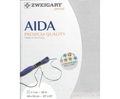 Zweigart Drobe Zweigart Sawitzki Iš anksto iškirpta Fein-Aida 48x53 cm 37937054853