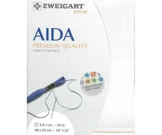 Zweigart Drobe Zweigart Sawitzki Iš anksto iškirpta Stern-Aida 48x53 cm 37061014853