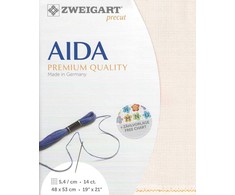 Zweigart Drobe Zweigart Sawitzki Iš anksto iškirptas Stern-Aida 48x53 cm 370641104853