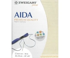 Zweigart Drobe Zweigart Sawitzki Iš anksto supjaustytas Aida 48x53 cm 32517704853