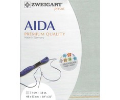 Zweigart Drobe Zweigart Sawitzki Iš anksto supjaustytas Fein-Aida 48x53 cm 37937184853