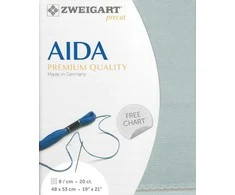 Zweigart Drobe Zweigart Sawitzki Precut Aida 20 count 48x53 cm 332650184853
