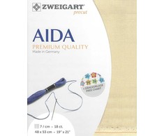 Zweigart Drobe Zweigart Sawitzki Iškirptas Fein-Aida 48x53 cm 379337404853