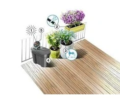 Gardena „AquaBloom“ vandens rezervuaro rinkinys