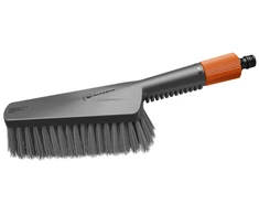 Gardena "Cleansystem" rankinis šepetys "Soft" M, su vandens jungtimis, skirtas mažesniems paviršiams