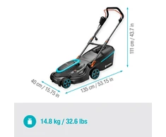 Gardena Elektrinė vejapjovė PowerMax 37/1800 G2