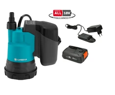 Gardena Akumuliatorinis panardinamas siurblys švariam vandeniui 2000/2 18V P4A