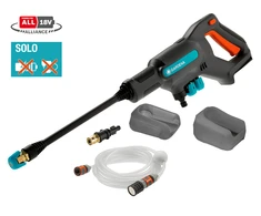 Gardena Vidutinio slėgio akumuliatorinė plovykla „AquaClean 24 / 18V P4A“ solo, 14800-55