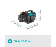 Gardena Sodo siurblys 3700/4 P BASIC