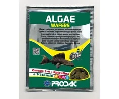 PRODAC ALGAE WAFERS augalinė plokštelė žuvims 15g