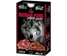 ALPHA SPIRIT NATURAL DOG skanėstai šunims su kiauliena 80g