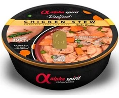 ALPHA SPIRIT Realfood troškinys su vištiena 280g