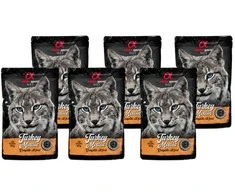 ALPHA SPIRIT WET putėsiai katėms su kalakutiena 85g 6vnt