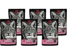 ALPHA SPIRIT WET putėsiai katėms su kumpiu 85g 6vnt